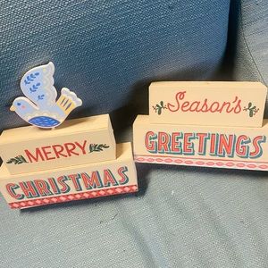 NWT…Ashland…Christmas Noel wooden sign’s